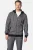 Jan Vanderstorm +FIT Collectie gemêleerd sweatvest RUMOLT Plus Size donkergrijs