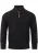 INDICODE JEANS Gebreid vest ‘Lut’  zwart