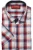 Leonardo by Jupiter Casual Overhemd Korte mouw rood