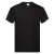 Fruit Of The Loom Heren Originele T-shirt korte mouwen (Zwart)