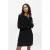 OBJECT korte glitter jurk zwart