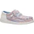 HEYDUDE Wally Funk Multi Mesh Polyester Heren Egret/Multi Moccasins Schoenen
