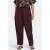 ONLY CARMAKOMA Carveras Hw Barrel Tailored Pant Tlr broek Plus Size – donkerrood