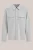 WE Fashion – Heren regular fit fijngebreide overshirt – Regular fit – Lichtgrijs gemeleerd – Katoen –