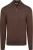 Profuomo Half Zip Pullover Luxury Basic Bruin