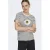 ONLY gestreepte T-shirt wit met pailletten