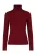 Klassieke stretchtop met hoge hals – diep bordeauxrood