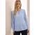 Cecil Dames Oxford blouse in Blauw