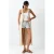 MANGO TEEN lang gehaakt gilet beige