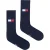 Tommy Hilfiger Uniseks Adult Logo Sokken (Set van 2) (Marine)