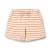 Wheat regular waist gestreepte sweatshort oranje
