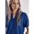Street One Dames Blouse in effen kleur in Blauw