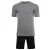 Emporio Armani Pyjama kort  grijs / zwart