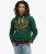 Outdoor Hoodie met Print Groen