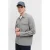 JACK & JONES CORE relaxed casual overhemd gebreid grijs