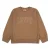 Levi’s Kids sweater met tekst – bruin