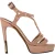 Givenchy T-band platform sandalen in beige leer