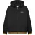 Lambretta Heren-sweatjack met capuchon (Zwart/Goud)