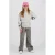 Vingino sweater met backprint grijs melange