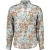 Eton Floral linen print shirt lange mouw overhemden 100015064