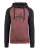 SPITZBUB Sweatshirt ‘Raglan Street’  donkergrijs / pastelrood