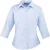 Premier 3/4 mouw Popeline Blouse / Gewoon werkoverhemd (Lichtblauw)