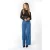 EsQualo Top Smocking Black