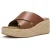 FitFlop Platfforms espadrille leather wedge cross slides