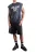 Saint Blanc Oval Logo Denim Short