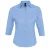 SOLS Dames/dames Effect 3/4 mouw passend werkoverhemd (Heldere lucht)