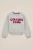 WE Fashion – Meisjes sweater met embroidery – Oversized – Grijs – Katoen –