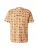 Carlo Colucci Shirt ‘Falchi’  camel / marine / zwart