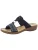 Rieker Muiltjes  taupe / hemelsblauw / donkerblauw / wit