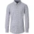 modieus blauw geprint Casa Moda casual fit overhemd