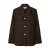 PIECES regular fit geruite blazer met wol – bruin