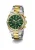 Gc Analoog horloge ‘IronClass’  goud / groen / zilver