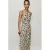 Mango gebloemde jumpsuit – beige