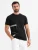 Ombre Shirt  lichtgrijs / zwart