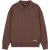 Malelions Junior Knitted Script Polo | Brown