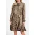 GUESS Alanis Wrap W/tie Ls Charming Leopard Deg