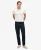 Vintage Slimfit Jeans van Biologisch Katoen met Rechte Pijpen Dark Blue