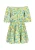 MYMO Zomerjurk  geel / groen / gemengde kleuren