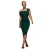 Damesjurk met plooi Goddiva Scuba Crepe Midi