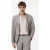 John Varvatos Notch Lapel Jacket With Front Panel And Hazelnut