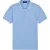 Fred Perry Wit Gebreid Geribbeld Hemelsblauw Poloshirt