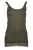 Kanten Rand Mouwloos T-shirt met Ronde Hals