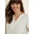 Cecil Dames Mousseline blouse met korte mouwen in Wit