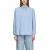 Lang Blouse in Popeline met Opgestikte Zakken Dames COMMA