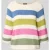 Oui Gebreide pullover van katoenmix