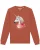Watapparel Sweatshirt ‘ Flash, the unicorn ‘  lichtbruin / gemengde kleuren